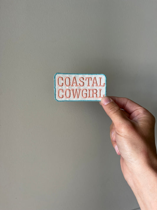 Coastal Cowgirl Iron On Patch